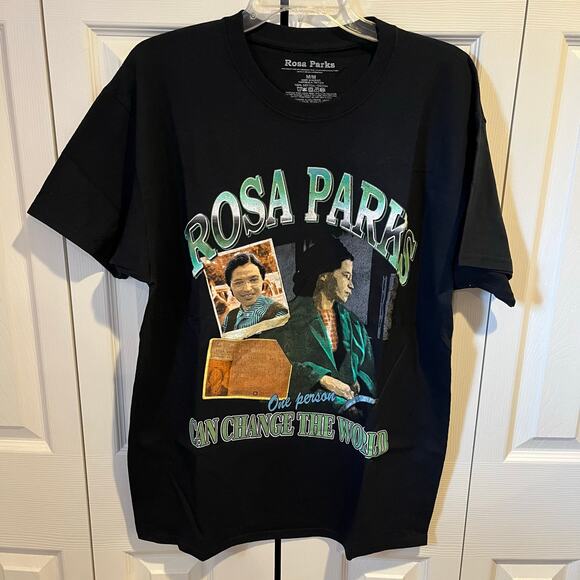 Rosa Parks One Person Can Change The World Graphic Tee Medium - Picture 1 of 5